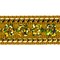 10 yards of 3/4" Single Row Starlight Hologram Sequin Trim with Sequin Edge | 10 yard cut